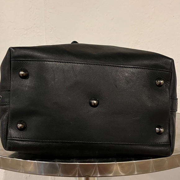 Stylish Black Leather Hobo Bag - Picture 10 of 10